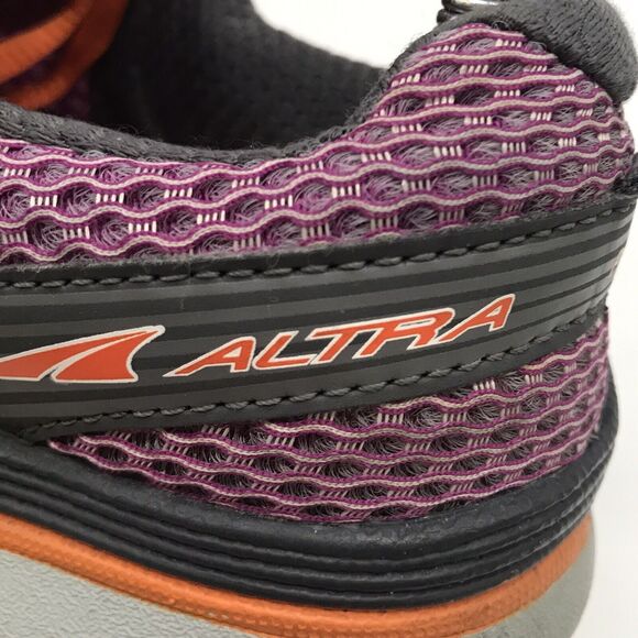 Altra Paradigm 3 Zero Drop Women's 9.5 Running Shoe Orange Purple Gray Sneakers - Picture 10 of 14